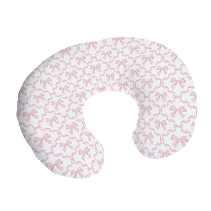 Cstdyfrv Pink Ribbon Bows Nursing Pillow Cover for Standard Pillows (photo 2)