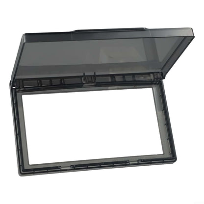 Drivstraw For Ultra Thin Wall Switch Cover for Type 86 Socket, Clear PC Electrical Faceplate with Waterproof Child
