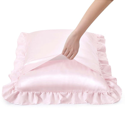XUEHAN BEDDING Satin Toddler Pillow Case Set