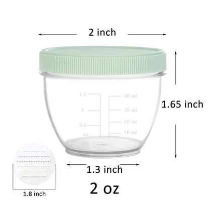 Youngever 18 Sets Baby Food Storage Containers