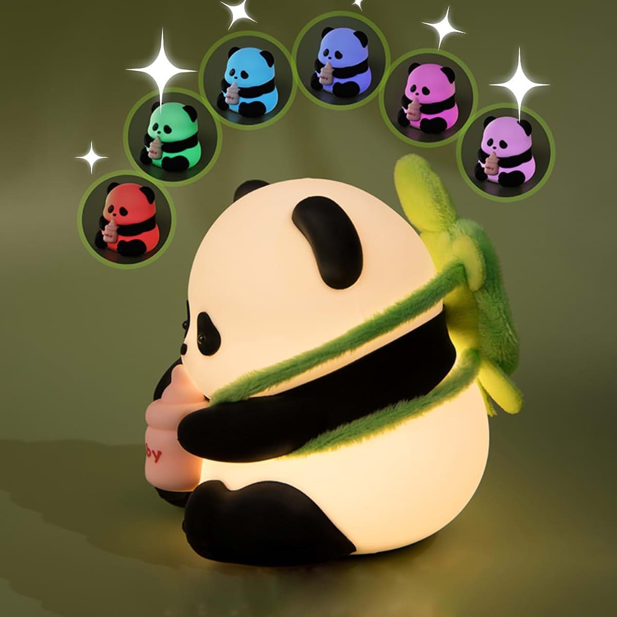 KERPYZ Panda Night Light for Baby Nursery (photo 3)