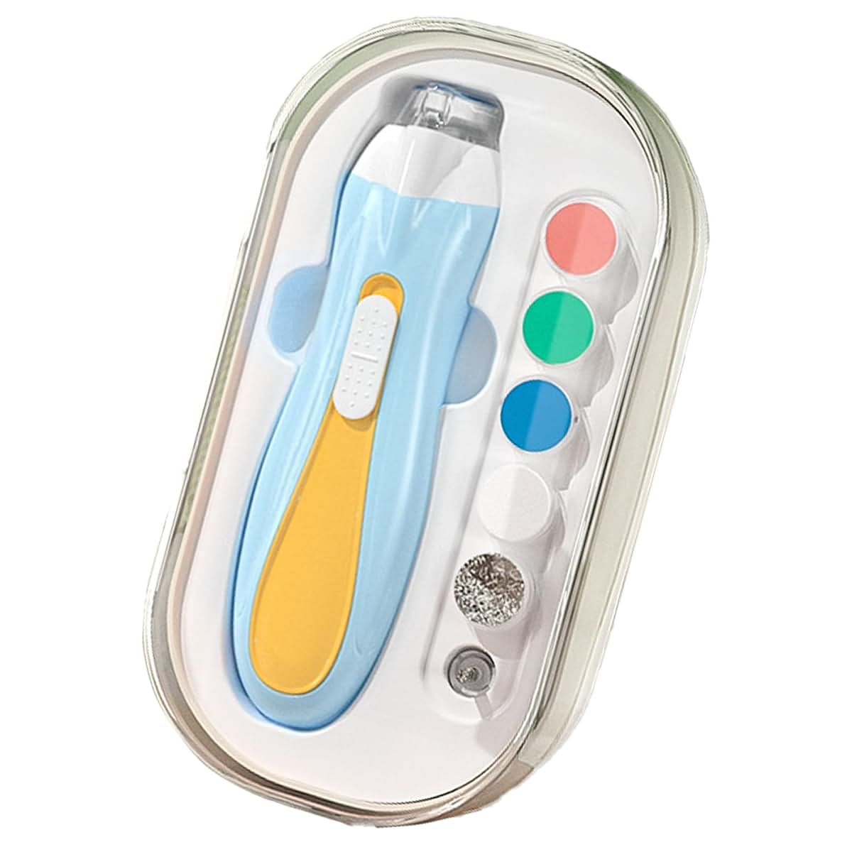 ZHENZQ Baby Nail Grinder with Adjustable Speed and Soft Sanding Heads