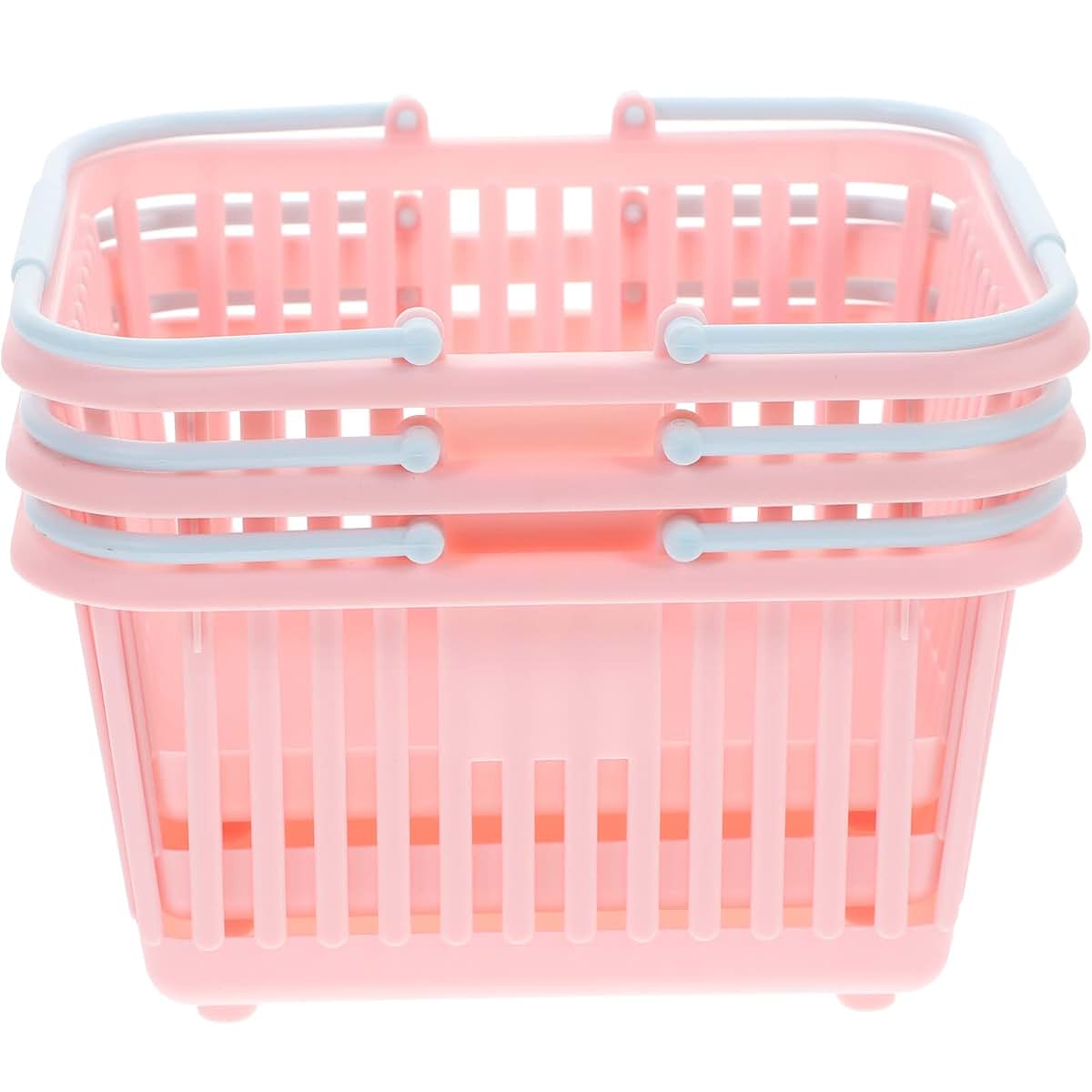 Kisangel Small Plastic Storage Basket 3-Pack