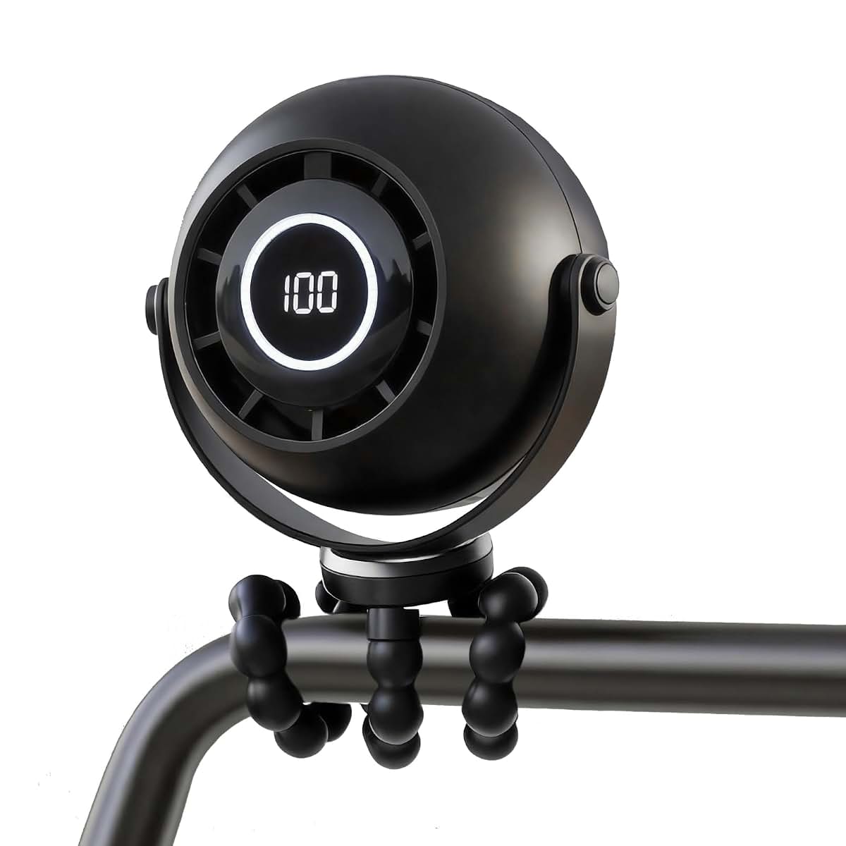 BabyOneStop Portable Stroller Fan With Flexible Tripod And LED Display