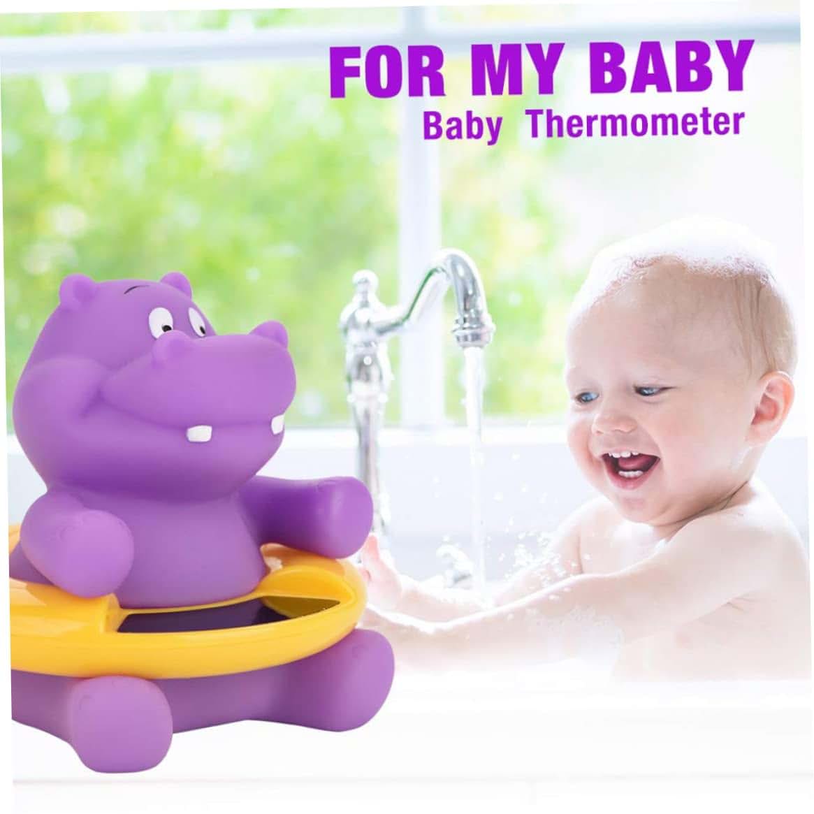 Ssguopte Hippo Digital Bath Thermometer Floating Toy (photo 3)