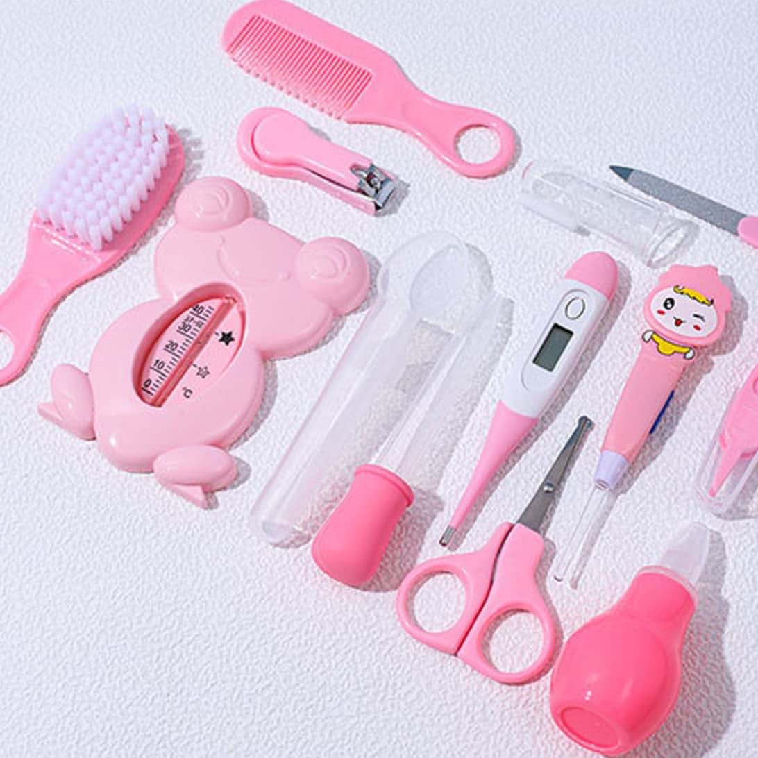 Pineeseatile Baby Healthcare and Grooming Kit Pink 13 PCS (photo 4)