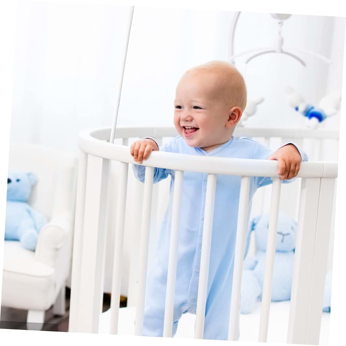 Crib Mosquito Net Canopy Holder Stand | Steel Support System