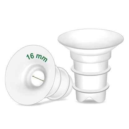 Maymom 16mm Flange Inserts, Long Plus, 2-Pack for Multiple Pumps