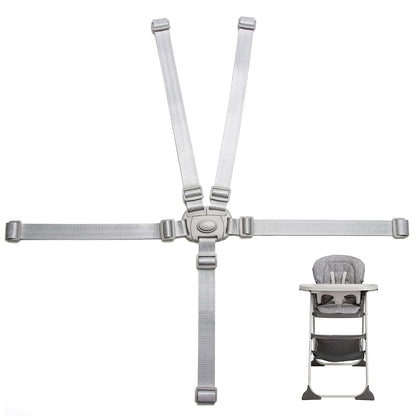 High Chair Strap Replacement Harness for Graco - Adjustable 5 Point Fit