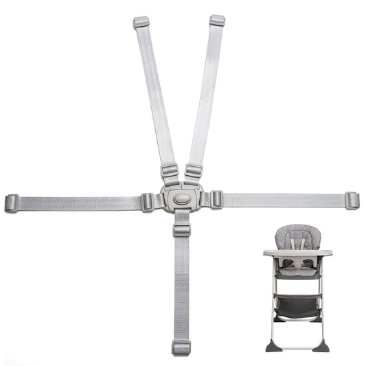 High Chair Strap Replacement Harness for Graco - Adjustable 5 Point Fit