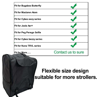 Aictimo Universal Stroller Storage Bag For Travel And Transport (photo 2)