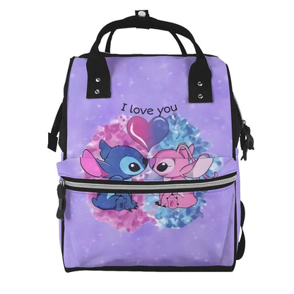 TUIC Cartoon Cute Stitch Diaper Bag Backpack