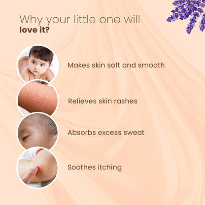 Baby Organo Talcum Powder for Gentle Skin Care