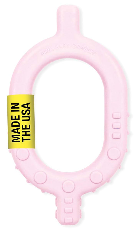 ARK Therapeutic ARK Baby Grabber Sensory Chew, Soft, Light Pink