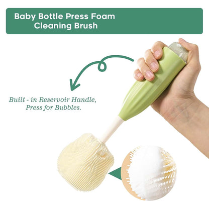 All-in-One Silicone Bottle Cleaning Kit for Bottles, Nipples & Pumps