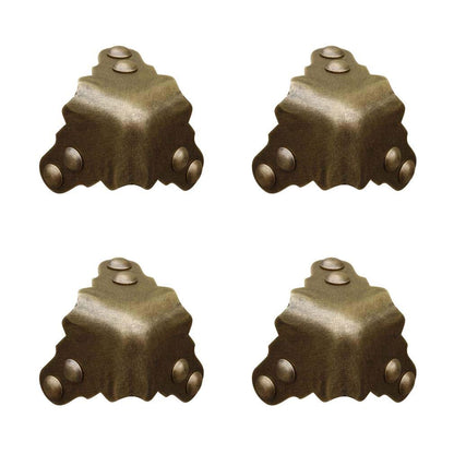 Tiazza Pure Brass Corner Protectors for Antique Furniture