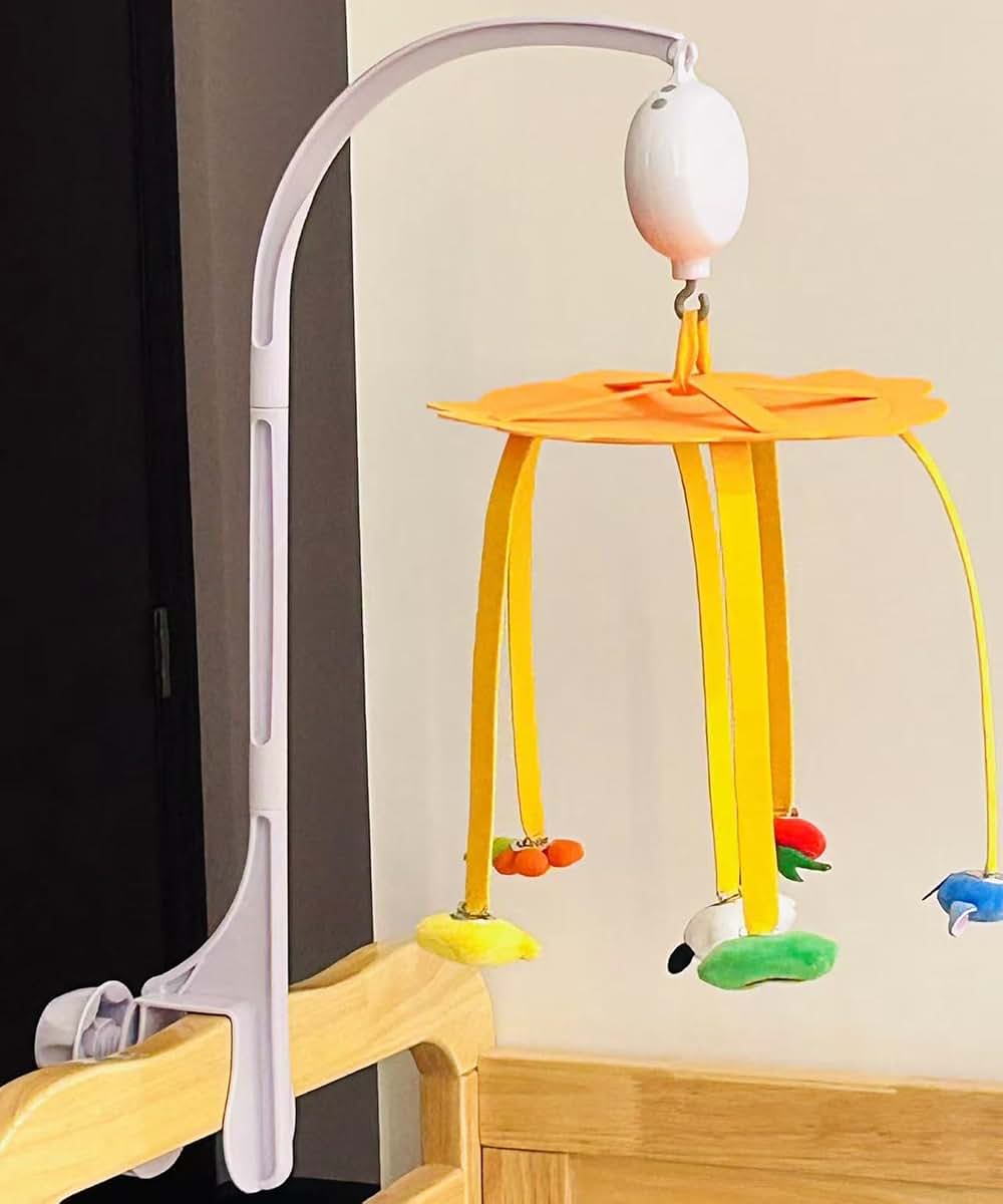 Hleeduo 24.4 Inch Crib Mobile Arm With U-Type Clamp