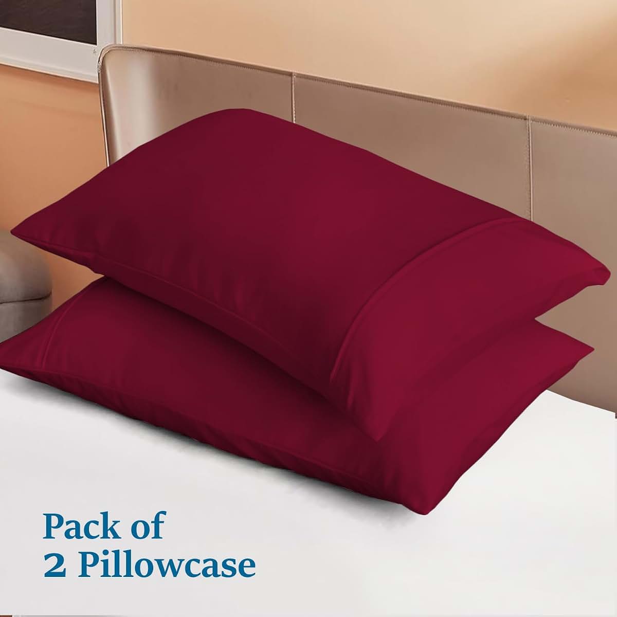 1000 Series Organic Cotton Travel Pillowcase Set (14x20) for Baby