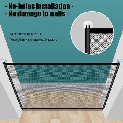 Occupiedpet Foldable Pet Mesh Gate for Doorways and Stairs (photo 4)