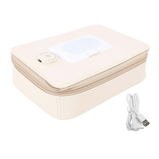 Lylithuif Baby Wet Wipes Warmer Constant Temperature Dispenser Heating USB Powered Portable Stylish Design for Home
