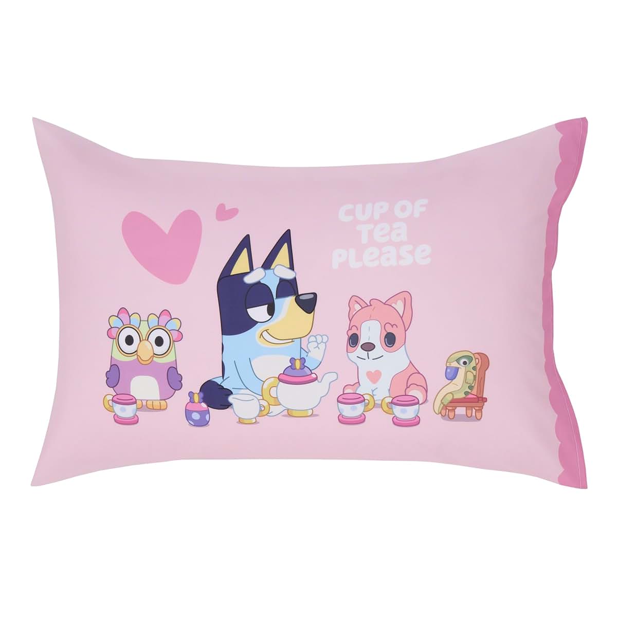 NoJo Bluey Best Day Ever 2-Piece Toddler Sheet Set
