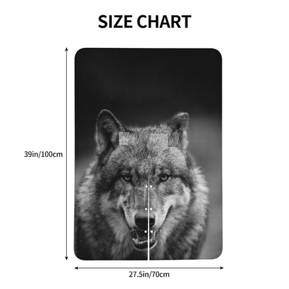 YonaJeik Scary Dark Gray Wolf Baby Car Seat Canopy Cover Multi Use Shower Gift, Nursing Cover for Mom Nursing Covers (photo 4)