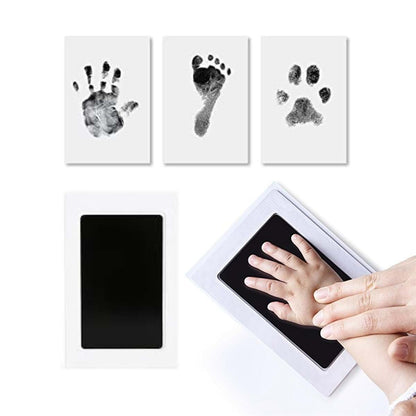 Céu Azul Inkless Ink Pad For Baby Hand Foot And Pet Paw Print Stamp Kit