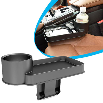 Waghaven Sofa Drink Holder Tray for Seat Cushions, Black Plastic (photo 2)