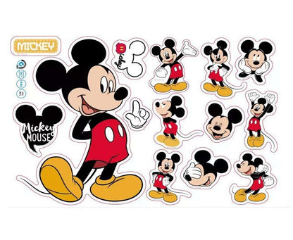 SchwartsCount Mouse Inspired Toilet Door Sticker Wall Decal