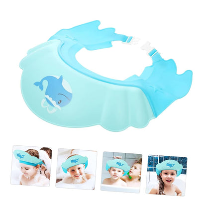 Beatifufu Flexible Baby Bath Hat for Toddler Shower Cap