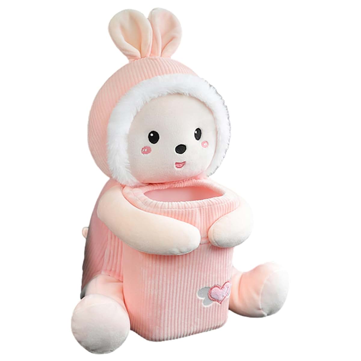 Erice 2-in-1 Car Trash Can And Tissue Box - Rabbit Design