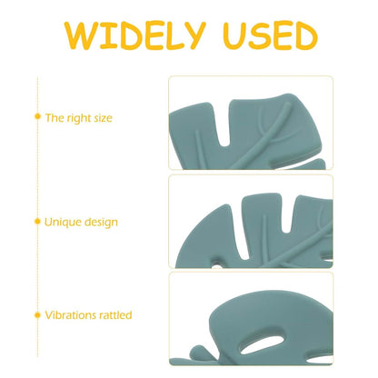 Silicone Leaf Chewing Toy for Infant Teethers