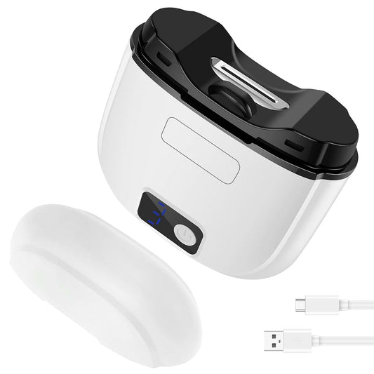 BabyOneStop Electric Nail Clipper with 3 Speed Modes and LED Light