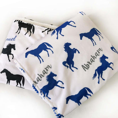 NICTIMEID Personalized Custom Name Baby Blanket (photo 3)