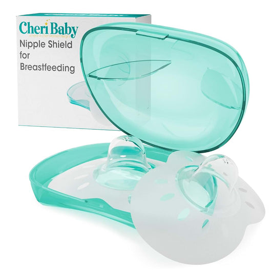 Cheri Baby Nipple Shield, 20mm Silicone Breastfeeding Aid