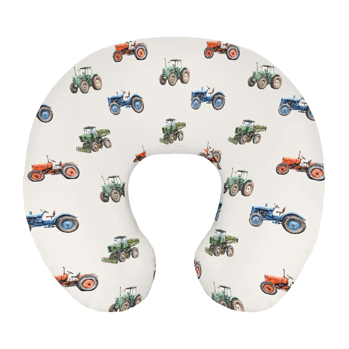 Wicbfdfv Vintage Tractor Nursing Pillow Cover
