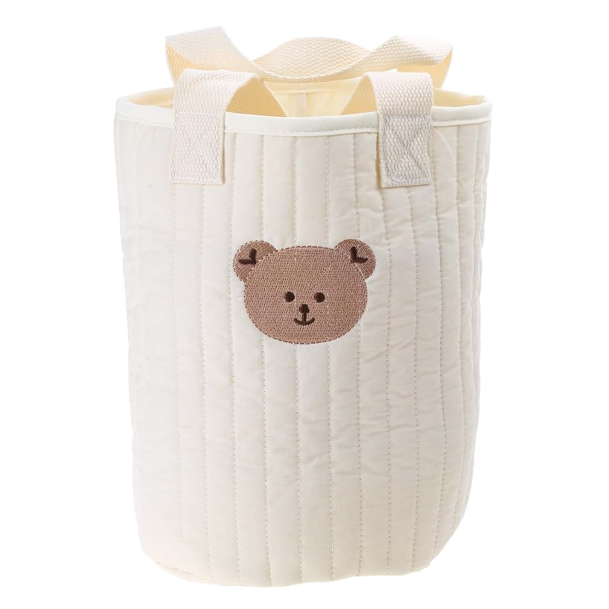 Loxgo Bear Storage Bucket Cotton Nursery Organization Bin