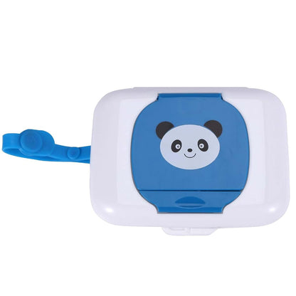 pizarra Travel Wet Wipes Holder Box with Hand Strap, PP Material