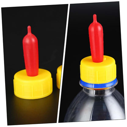 BCOATH 12-Piece Lamb Milk Drink Bottle Nipples for Livestock Feeding