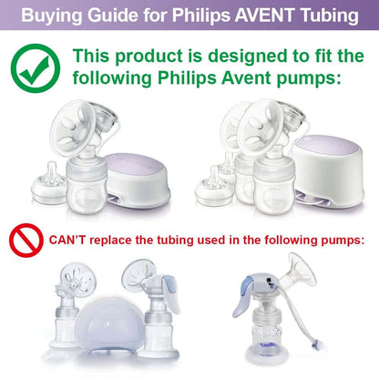 Maymom Replacement Tubing For Avent Breastpump