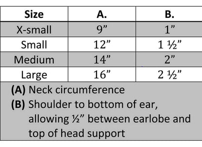 Danmar Products Hensinger Head Support Large