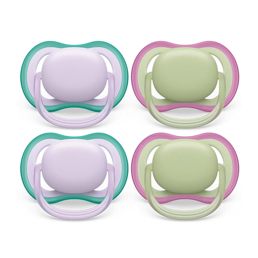 Philips Avent Ultra Air Pacifier 4-Pack for Babies 0-6 Months