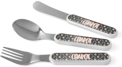 YouCustomizeIt Personalized Unicorns Kid's Flatware