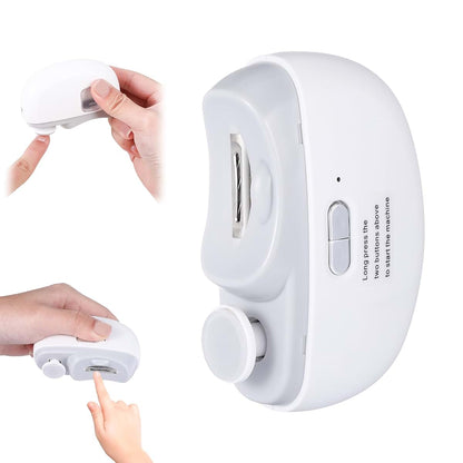 Keggaen 3 in 1 Electric Nail Clippers - White