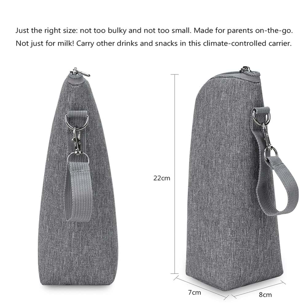 Insulated Milk Bottle Thermal Pouch for Travel and Outdoor Use