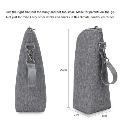 Insulated Milk Bottle Thermal Pouch for Travel and Outdoor Use