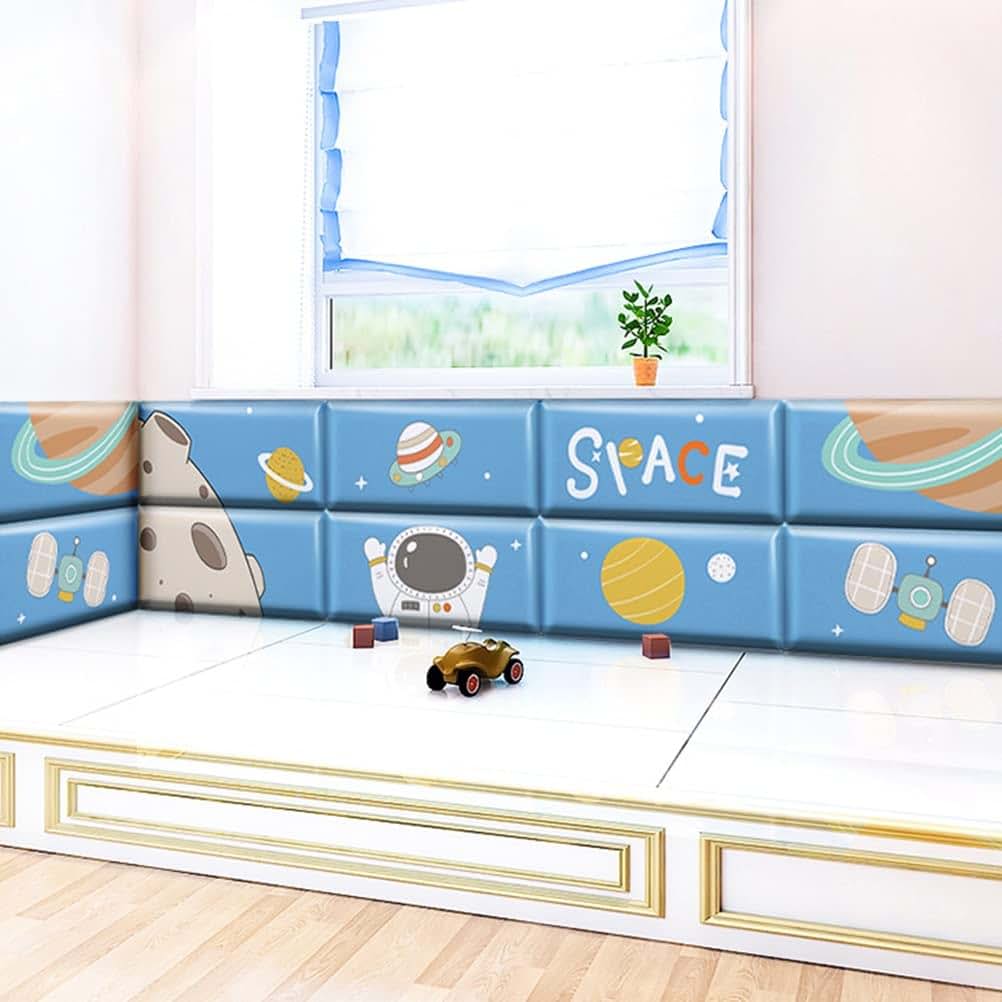 Agyham Blue Anti-Collision Leather Wall Sticker For Children's Rooms (photo 4)