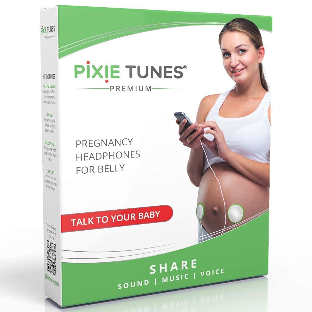 Pixie Tunes Baby Bump Speakers for Playing Music During Pregnancy