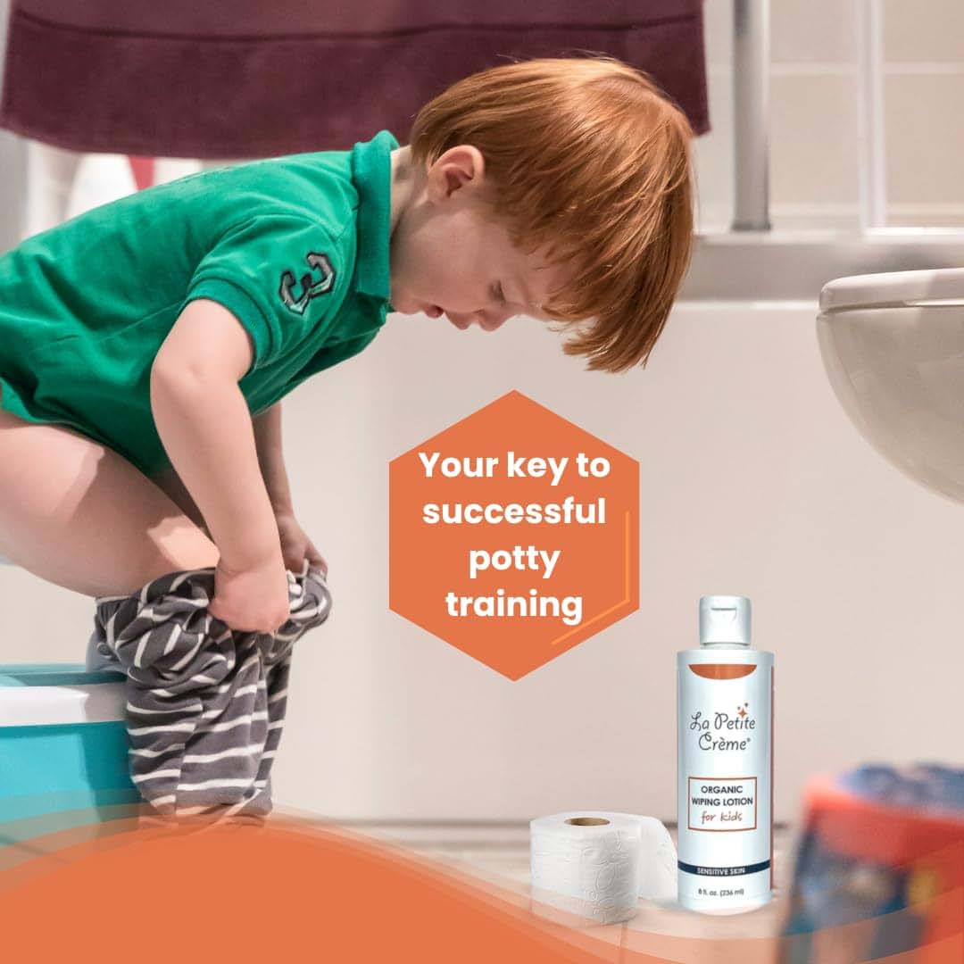 La Petite Creme Wiping Lotion for Kids - Potty Training Solution, 8 oz (photo 2)