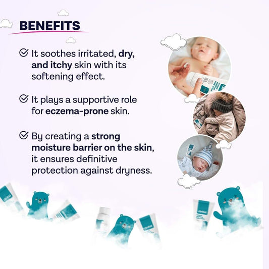 Clinikid Organic Soothing Baby Cream For Sensitive Skin